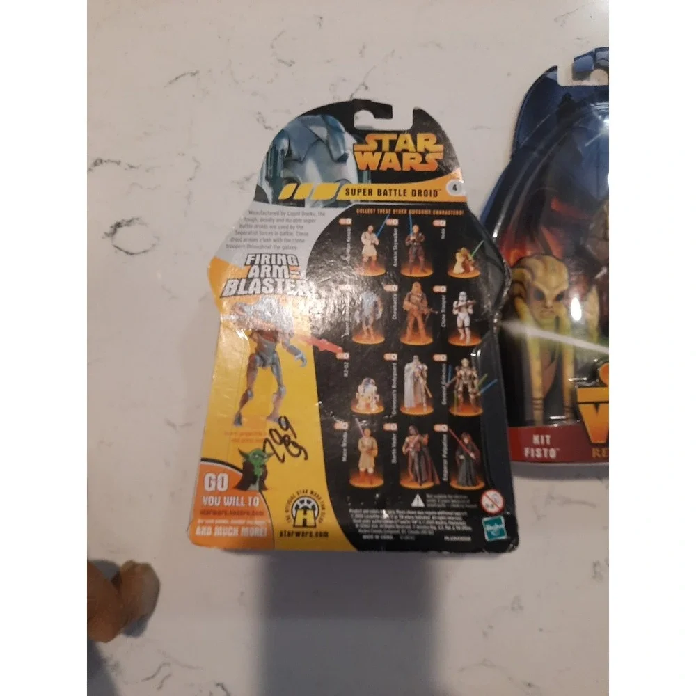 Hasbro Star Wars Revenge of the Sith Kit Fristo #22 & Super Battle Droid #4